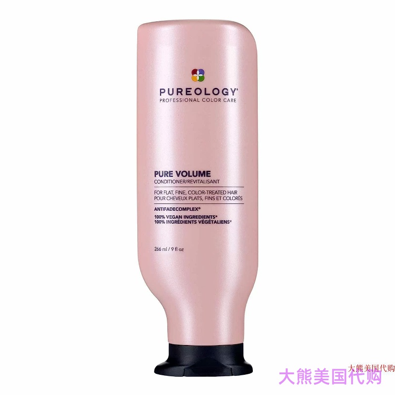 Pureology Pure Volume Conditioner, Flat, Color-Treated Hair