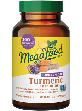 MegaFood Turmeric Curcumin Extra Strength, Joint Health