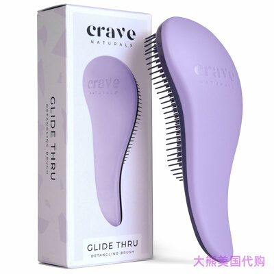 Crave Naturals Glide Thru Detangling Brush or Comb 梳子