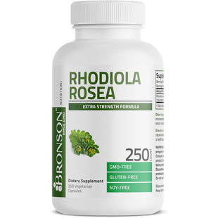 Bronson Rhodiola Rosea Vegetarian, 250 Count