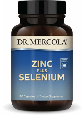 Dr. Mercola Zinc Plus Selenium - Mineral Blend Supplement