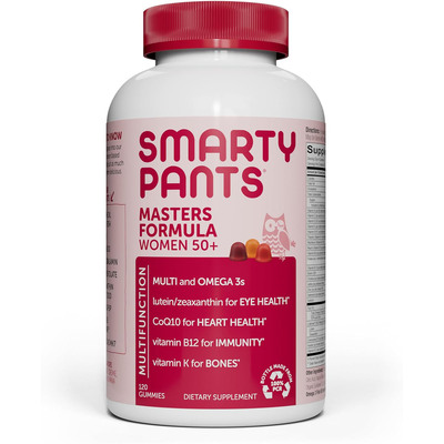SmartyPants Masters Formula Women 50+ Multivitamin Omega3