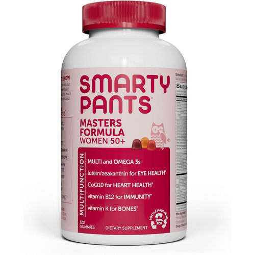 SmartyPants Masters Formula Women 50+ Multivitamin Omega3