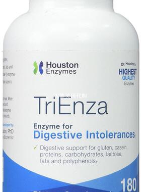 Houston Enzymes, TriEnza with DPP IV Activity, 180 Capsules