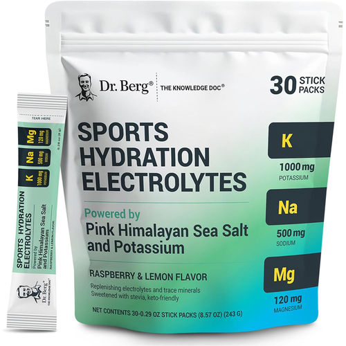 Dr. Berg Sports Hydration Electrolytes Powder, 240 g