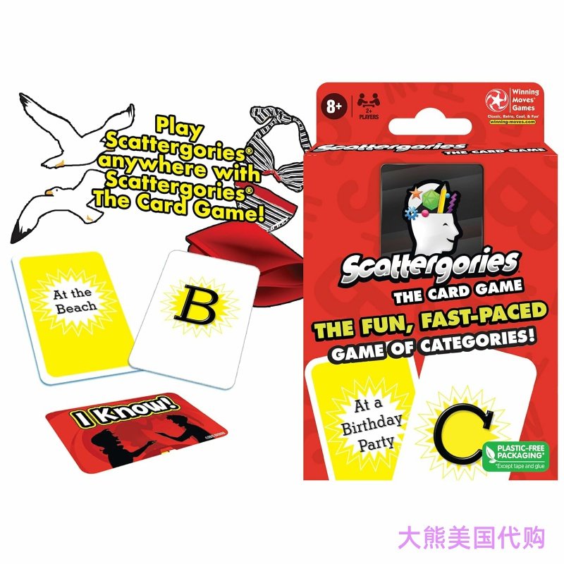 Winning Moves Scattergories The Card Game
