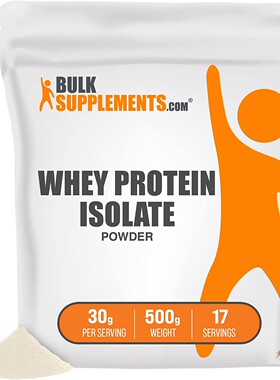 BulkSupplements CLEAN Whey Protein Powder Isolate 90% (1 Kg)