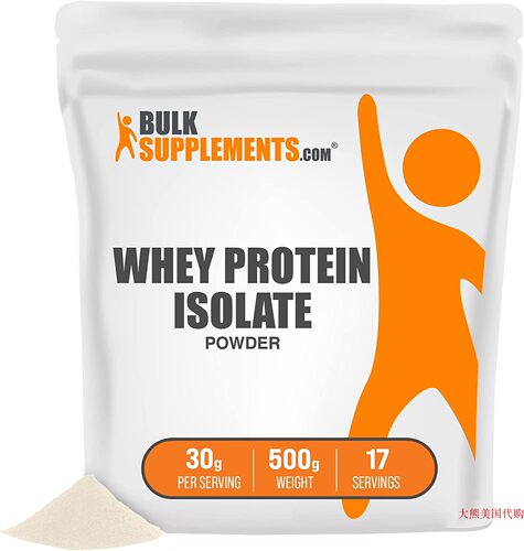 BulkSupplements CLEAN Whey Protein Powder Isolate 90% (1 Kg)