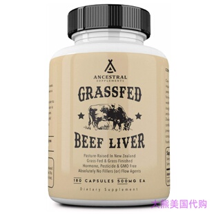 Ancestral Supplements Grass Fed Beef Liver (Desiccated)