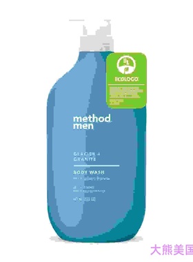 Method Men Body Wash, Glacier + Granite，男士沐浴露 828 ml
