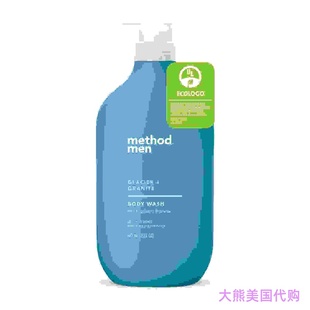 Method Men Body Wash, Glacier + Granite，男士沐浴露 828 ml