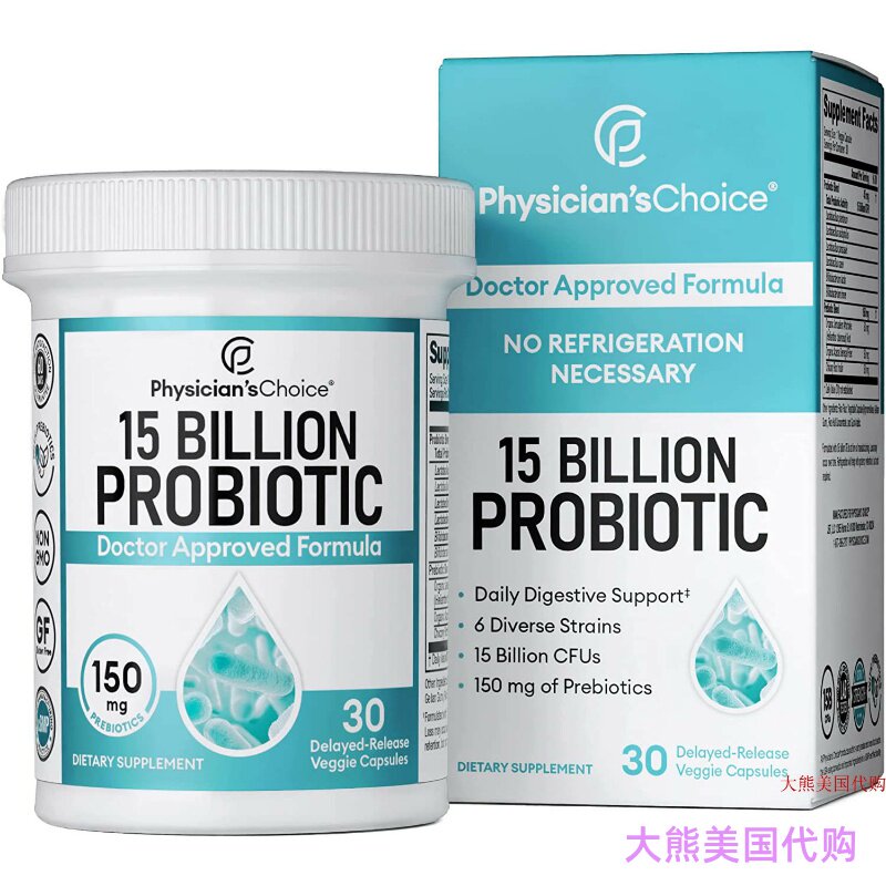 益生菌 Physician's CHOICE 15 Billion CFUs Probiotics