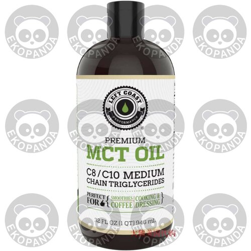 Left Coast MCT Oil C8 / C10 Medium Chain Triglycerides
