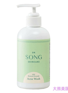 Dr Song 10% Benzoyl Peroxide Medical Acne Face & Body Wash