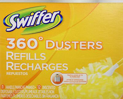 Swiffer 360 Dusters with 1 Handle and 12 Refills