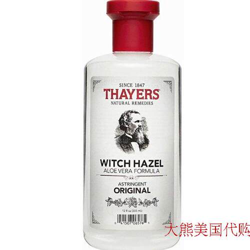 Thayers Witch Hazel with Aloe Vera, Original Astringent 12oz