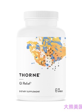 THORNE GI Relief, Supports Gut Health & Bloating Relief