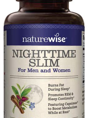NatureWise NightTime Slim with Capsimax, 60 capsules
