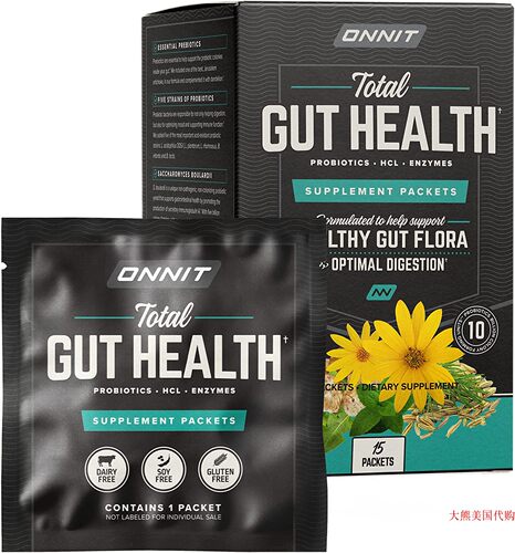 ONNIT Total Gut Health - Complete Probiotics & Digestive