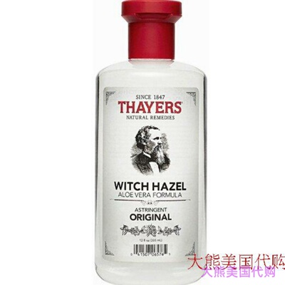 Thayers Witch Hazel with Aloe Vera, Original Astringent 12oz