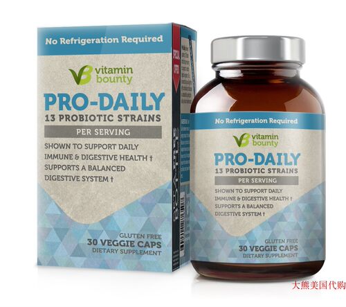 Vitamin Bounty Pro Daily Probiotic 13 Probiotic Strains