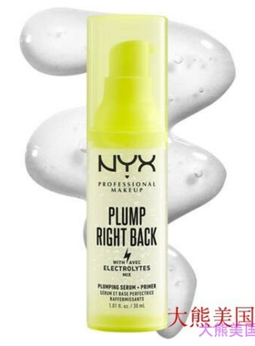 NYX PROFESSIONAL MAKEUP PLUMP RIGHT BACK PRIMER + SERUM 30ml