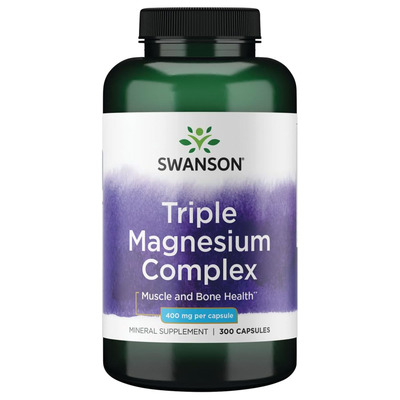 Swanson Triple Magnesium Complex, Muscle and Bone Health