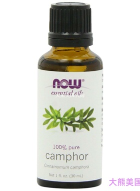 NOW Foods Camphor Essential Oil, 1 oz