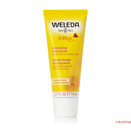 婴儿金盏花面霜 Weleda Baby Calendula Nourishing Face Cream