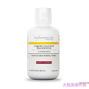 Integrative Therapeutics Liquid Calcium Magnesium, 1:1 Ca/Mg