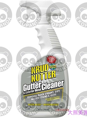 KRUD KUTTER GC326 Gutter Cleaner, 32-Ounce
