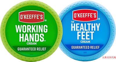 O'Keeffe's Working Hands & Healthy Feet Combination Pack