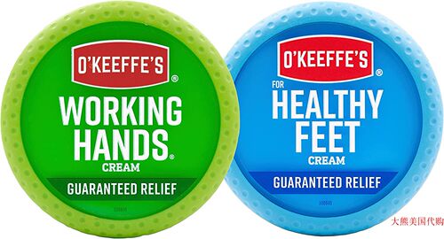 O'Keeffe's Working Hands & Healthy Feet Combination Pack