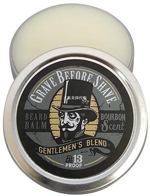 Gentlemen's Blend Beard Balm (Bourbon Scent) , 2 OZ