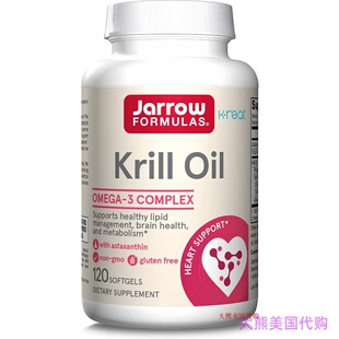 Jarrow Formulas Krill Oil - 120 Softgels - Omega-3 Complex