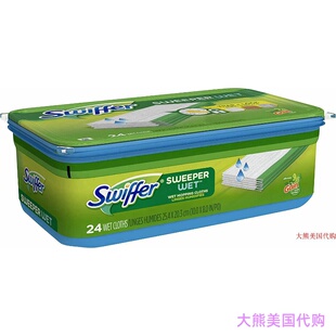 Swiffer Sweeper Wet Mopping Pad Refills, Gain Scent 24 Count