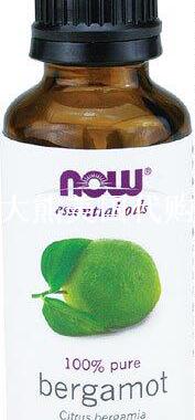 佛手柑精油 NOW Foods Bergamot Essential Oil, 1 ounce