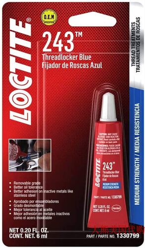 LOCTITE 243 Threadlocker for Automotive, 6 ml
