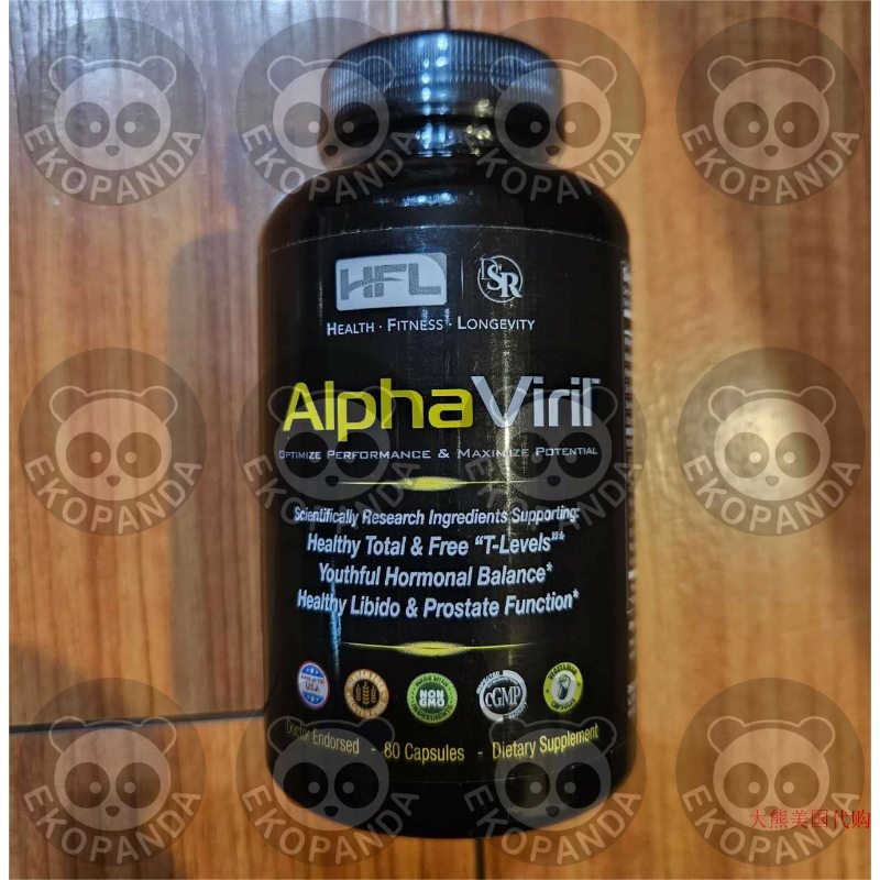 HFL AlphaViril Dr Sam Robbins Natural Testosterone Booster