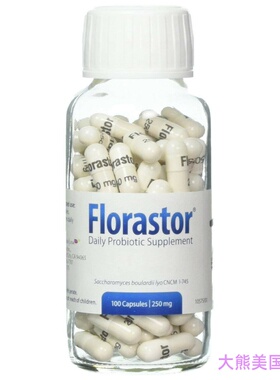 Florastor Daily Probiotic Supplement for Men and Women
