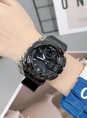黑武士手表男女款多功能电子黑科技手表炫酷霸气高颜值防水电子表