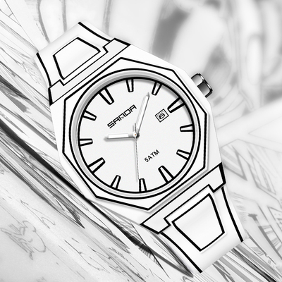 高颜值手表初高中生二次元漫画风新概念设计艺术个性潮流创意涂鸦