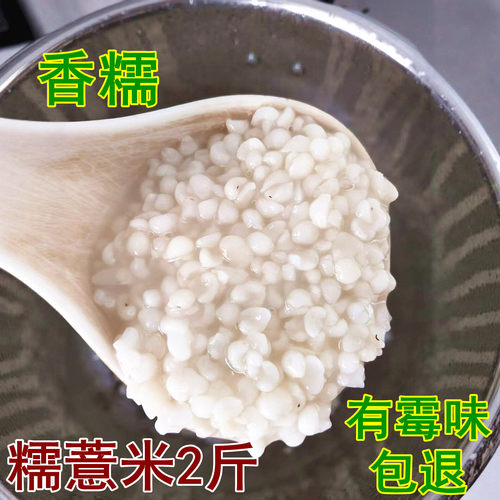 新磨的宁化糯薏米（软糯无霉味）