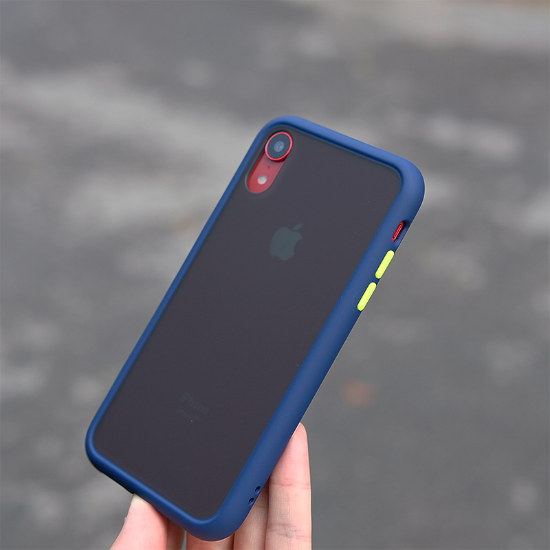 苹果iPhone XR XS Max磨砂透明 撞色TPU硅胶防摔手机8P保护壳|ruв категории Цифровые аксессуары, аксессуары для мобильных телефонов, телефон защитный кожух/оболочка - от Buy2taobao.com для оказания профессиональной услуги покупки агента Taobao
