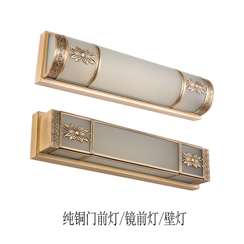 全铜大门灯进门门前灯半圆led