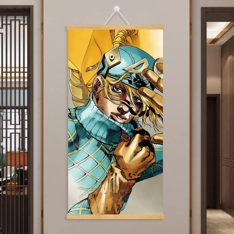 JOJO飙马野郎海报挂画支持定制图片