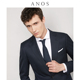 ANOS澳毛面料单西外套男绅士高定设计商务修身 上班免烫平驳领上衣