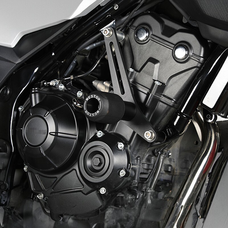 适用于本田CB400F改装车身防摔胶防摔棒护杠Westor出品