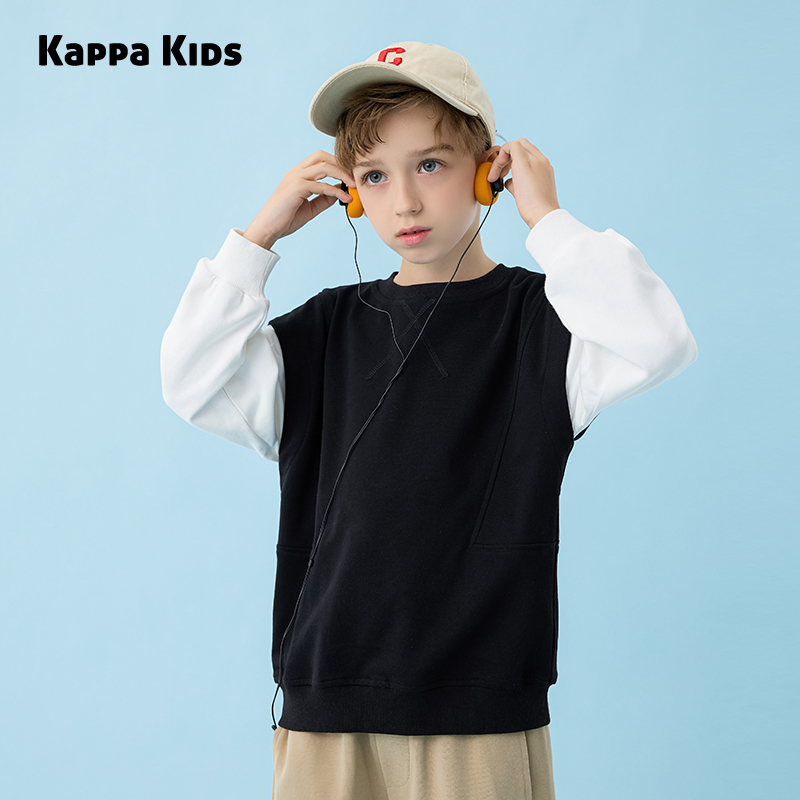 Kappa卡帕童装男童卫衣