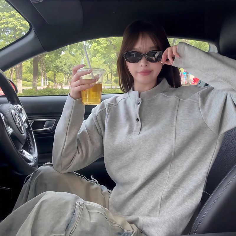 内搭男款恤olo领春秋季高级长袖